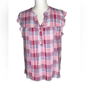 Mason & Bella women’s top.  Size Medium New with tag. Pink and gray